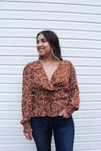 Load image into Gallery viewer, In A Cinch Floral Blouse
